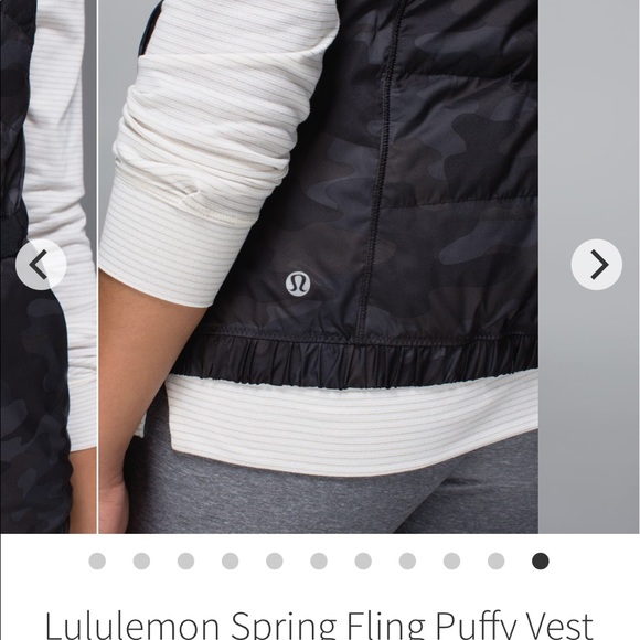 Lululemon spring fling puffy vest - Picture 7 of 8